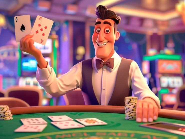 Galeri permainan Evolution Gaming di jp77 menampilkan berbagai tema slot